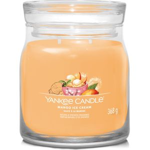 Yankee Candle - Mango Ice Cream Signature Medium Jar