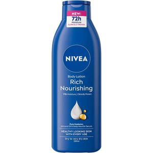 NIVEA - Body Lotion Rich Nourishing - Bodylotion - Hydrateert - 50% Gerecycled Plastic