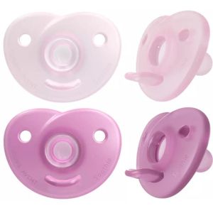 Philips Avent Fopspeen Pasgeboren Roze 0-6M 2 st