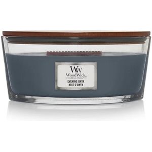 WoodWick Geurkaars Ellipse Evening Onyx