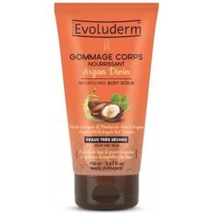 Evoluderm Argan Divin Nourishing Body Scrub 150 ml