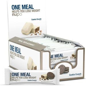 Nupo One Meal Bar Cookie Crunch 24 x 60 g