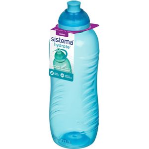 Sistema - Twist 'n' Sip - Drinkfles - 460 ml - Blauw