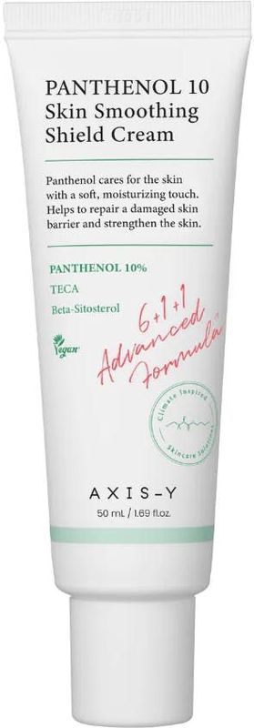 AXIS-Y - Panthenol 10 Skin Smoothing Shield Cream - Gezichtscrème - 50ml