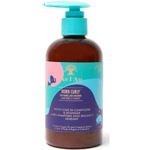 As I Am - Born Curly - Argan Leave in Conditioner & Detangler - 240ml