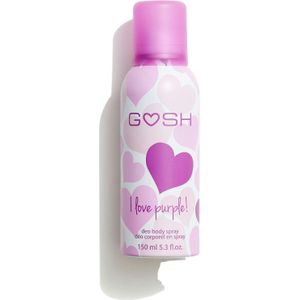 GOSH - I Love Purple! - Deospray - Paars - 150ml