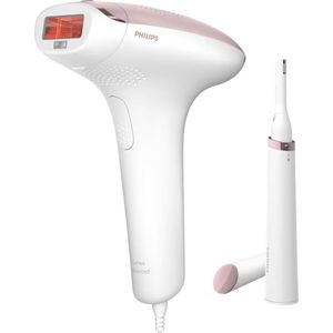 Philips Lumea Advanced BRI920/00 lichte haarverwijderaar Roze, Wit