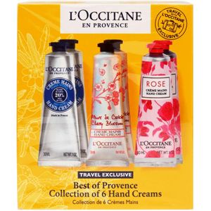 L'Occitane Best Of Provence Collection Hand Cream Set 6 x 30 ml