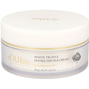 d'Alba - White Truffle Double Serum & Cream - Gezichtscrème - 2-in-1 - 50ml