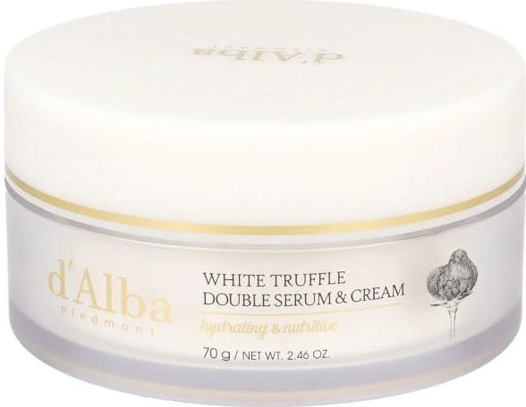 d'Alba - White Truffle Double Serum & Cream - Gezichtscrème - 2-in-1 - 50ml