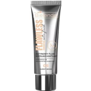 Bielenda Flawless Foundation Satin Correcting and Adapting Fluid 05 Sunny Beige 30 g