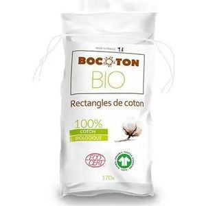 Bocoton Bio Rectangles Cotton Pads 170 st