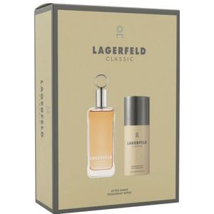 Karl Lagerfeld Classic After Shave Lotion & Deo Gift Set 100 ml + 150 ml