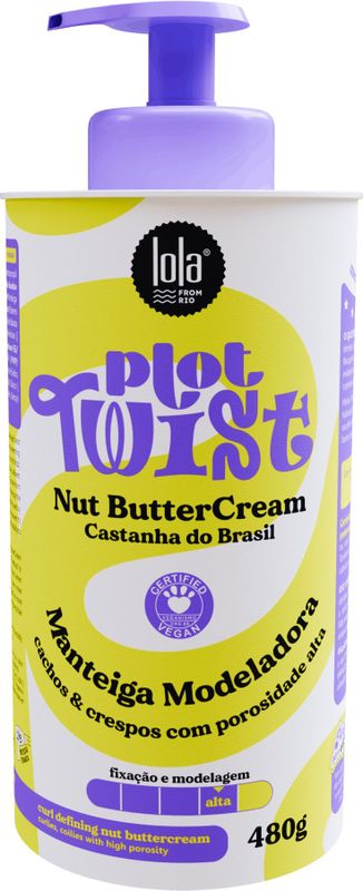 Lola - Plot Twist Nut Butter Cream - 480 g - Haarverzorgingsproduct