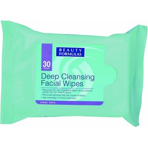 Beauty Formulas - Diepe Reinigende Gezichtsdoekjes - 30 Stuks