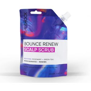 Head Shock Bounce Renew Scalp Scrub Rosemary & Green Tea 200 ml