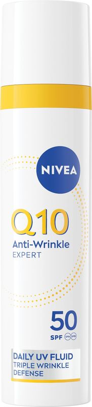 NIVEA Q10 Anti-Wrinkle Expert Daily UV Fluid - SPF50 - 40 ml