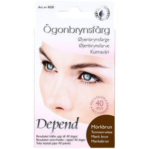 Depend Eyebrow Colour Dark Brown 1 st