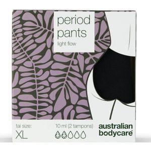 Australian Bodycare - Menstruatieslipjes - Zwart - Herbruikbaar - Ademend