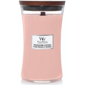 WoodWick Geurkaars Pressed Blooms & Patchouli 609 g
