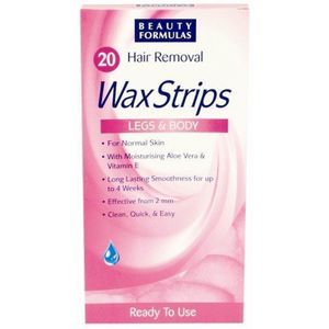 Beauty Formulas Haarverwijdering Wax Strips 20 st