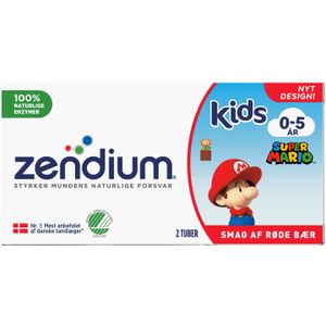 Zendium Kids 0-5 Years Red Fruit Toothpaste 2 x 50 ml