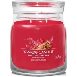 Yankee Candle Signature Sparkling Cinnamon Medium Jar
