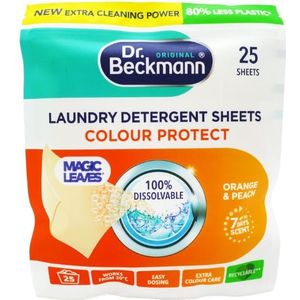 Dr. Beckmann - Magic Leaves - Wasvellen - Sinaasappel & Perzik - 30 Stuks