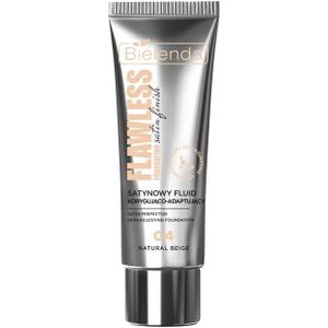 Bielenda Flawless Foundation Satin Correcting and Adapting Fluid 04 Natural Beige 30 g