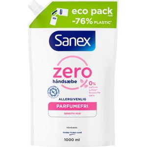 Sanex - Zero % - Handzeep Navulling - 1000 ml