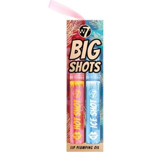 W7 Big Shots Lip Plumping Oil Gift Set 2 st