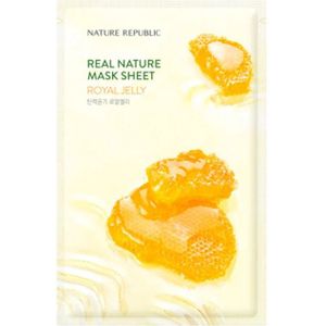 Nature Republic - Real Nature Royal Jelly - Gezichtsmasker - Hydraterend