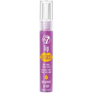 W7 Lip Splash Tinted Lip Gloss Gorgeous Grape 1 st