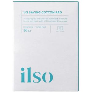 Ilso 1/3 Saving Cotton Pad 40 st