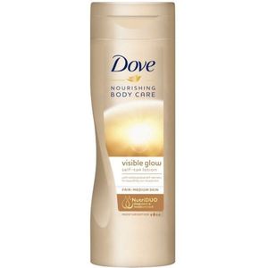 Dove Visible Glow Self-Tan Lotion Fair Medium Skin 400 ml