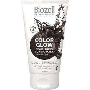 Biozell Color Glow Nourishing Toning Mask Cool Espresso 150 ml