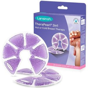 Lansinoh Therapearl 3-In-1 Warme Of Koude Borsttherapie 2 st