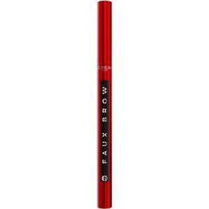 L'Oréal Paris - Infaillible Faux Brow Pen - Soft Black - 1 ml - Wenkbrauwpotlood