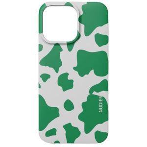 Nudient Dunne Print Iphone 13 Pro Moo Wit/Groen 1 st