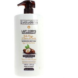 Evoluderm Argan Oil & Shea Butter Bodylotion 1000 ml