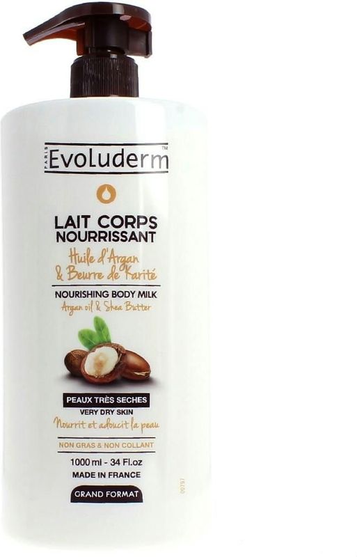 Evoluderm - Argan Oil & Shea Butter - Bodylotion - 1000 ml
