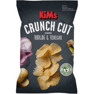 Kims Crunch Gesneden Chips Ui & Azijn 160 g