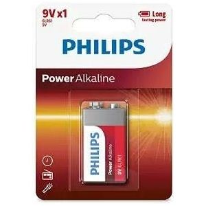 Philips Power Alkaline 6LR61 9V 1 st