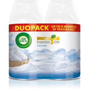 Air Wick Freshmatic Duopack Cool Linen & Almond Blossom Navulling 2x 250 ml