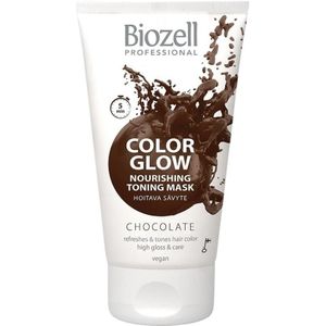 Biozell Color Glow Nourishing Toning Mask Chocolate 150 ml