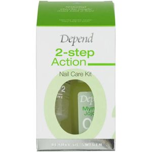 Depend 2-Step Action Nail Care Kit 5 st