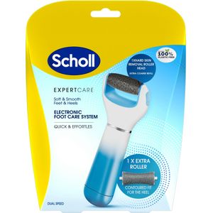 Scholl Velvet Smooth Pedi Elektrische Voetenvijl + Hielenvijl Navulverpakking 1 st + 1 st