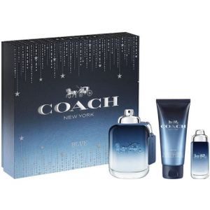 Coach Blue Gift Set 15 ml + 2 x 100 ml