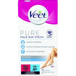 Veet Pure Koude Wax Strips 20 pcs