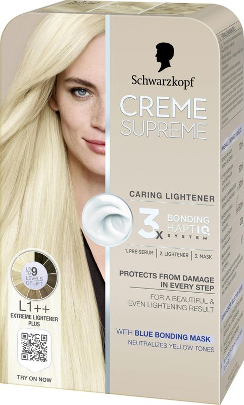 Schwarzkopf - Creme Supreme L1++ - Haarkleuring - 60 ml